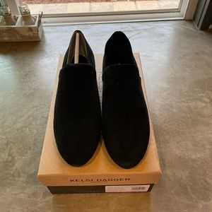Kelsi Dagger Claraks Black Suede 8M
